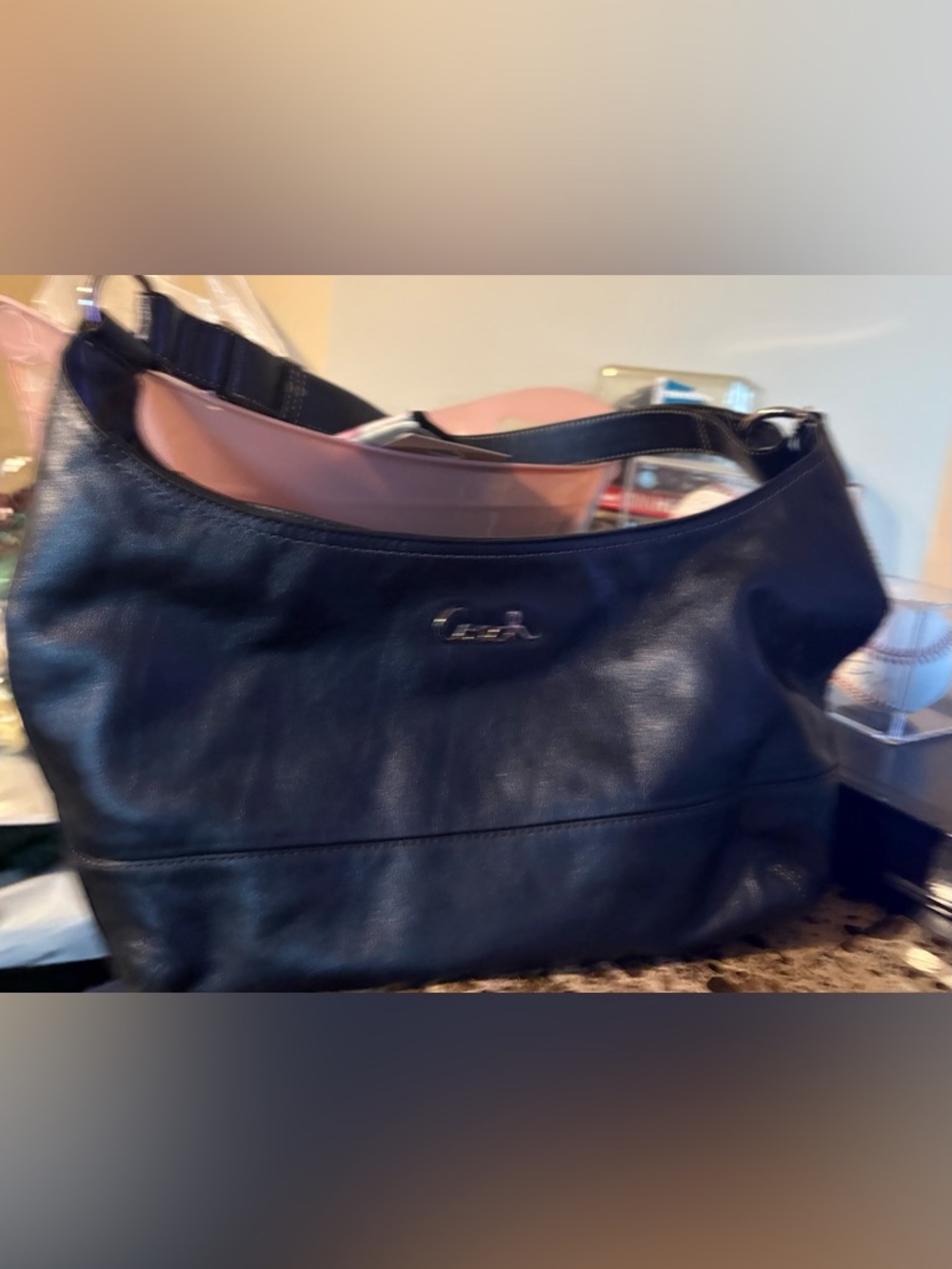 Coach Midnight Blue Shoulder Bag
